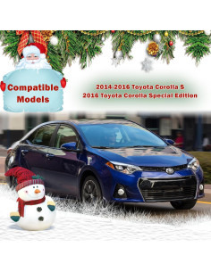 Rejilla Delantera CarPartsDepot para Toyota Corolla 2014-2016 2