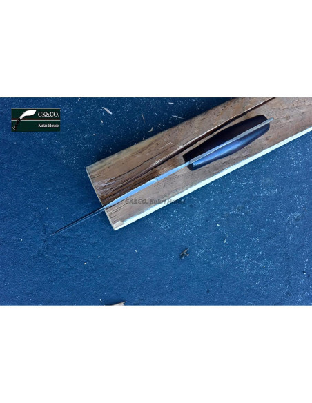 Cuchillo Kukri GK&CO. Casa Kukri 20 cm Acero Carbono Hecho a Mano