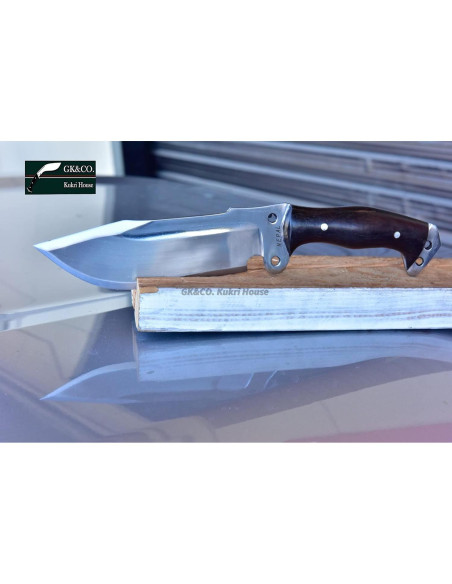 Cuchillo Kukri GK&CO. Casa Kukri 20 cm Acero Carbono Hecho a Mano
