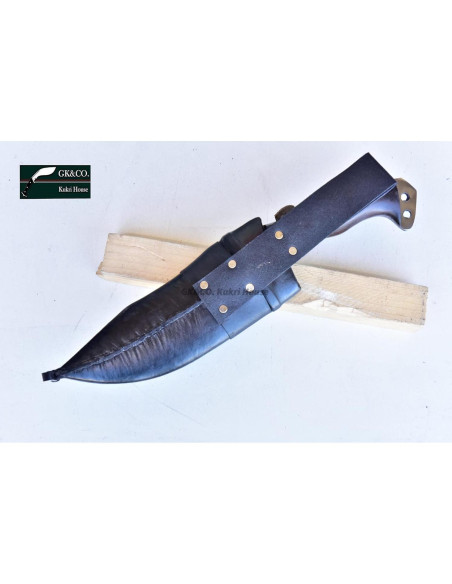Cuchillo Kukri GK&CO. Casa Kukri 20 cm Acero Carbono Hecho a Mano