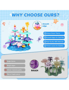 Juguete educativo INKLAB de construcción marina - 38 piezas 2