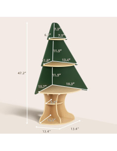 Estante de Libros en Forma de Árbol OOOK para Niños 120x49cm 2