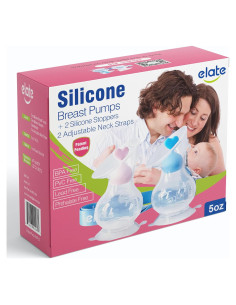 Bomba de Pecho Manual Elate 148ml Silicona Libre BPA