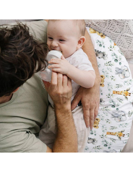 Funda de Almohada de Lactancia HawSkgFub Safari Animales Funda de Almohada de Lactancia HawSkgFub Safari Animales