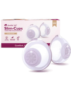 Copas Slim Rumble Tuff para Lactancia Manos Libres 5oz 2
