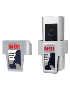 Cubierta de Botón de Timbre No Molestar ALLICAVER 2 Paquete