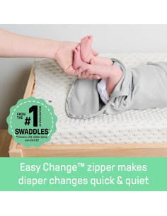 SwaddleMe Swaddle Fácil de Cambiar 0-3 Meses Algodón 3 Piezas 2