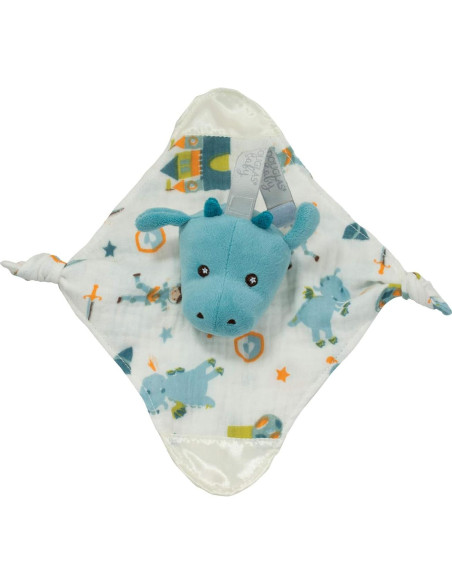 Demitri Dragon Paci Lovey Douglas - Peluche con Soporte para Chupete