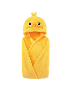 Toalla de Baño para Bebé BEENIFIC Pato Amarillo 68.6x142.2 cm