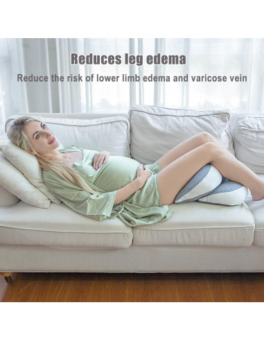 Almohada de Embarazo Chilling Home Cuña Ajustable Gris 71x40cm