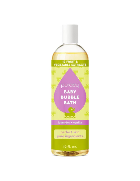 Baño de Burbujas Puracy para Niños 354.88 ml - Lavanda y Vainilla