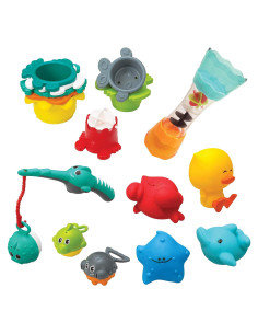 Set de Juego en la Bañera Infantino Splish & Splash 17 Piezas