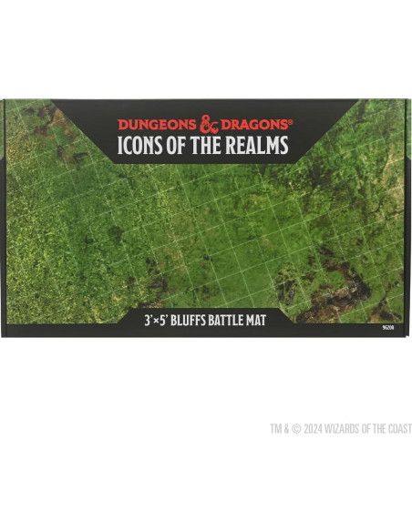 Alfombrilla de Batalla WizKids D&D Llanuras 0.91m x 1.52m Alfombrilla de Batalla WizKids D&D Llanuras 0.91m x 1.52m