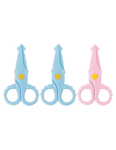 Tijeras de Seguridad para Niños Asdirne - Paquete de 3