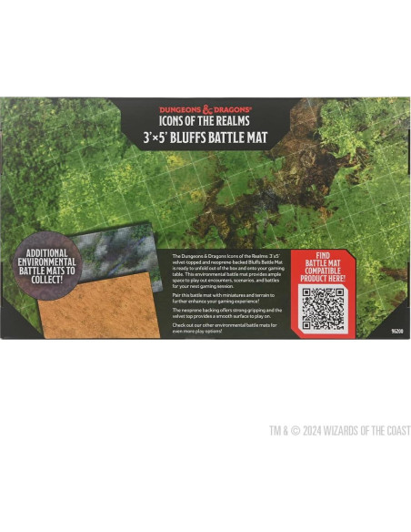 Alfombrilla de Batalla WizKids D&D Llanuras 0.91m x 1.52m Alfombrilla de Batalla WizKids D&D Llanuras 0.91m x 1.52m