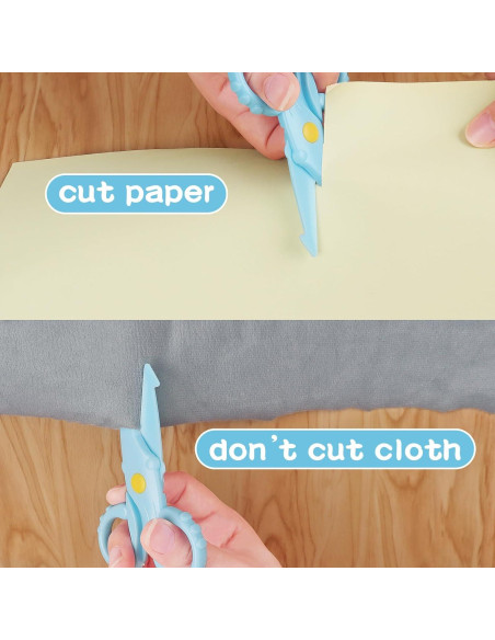 Tijeras de Seguridad para Niños Asdirne - Paquete de 3