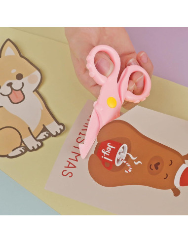 Tijeras de Seguridad para Niños Asdirne - Paquete de 3