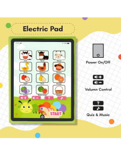 Libro Ocupado Montessori Goli Toys con Sonido 23.5x18.5cm 2