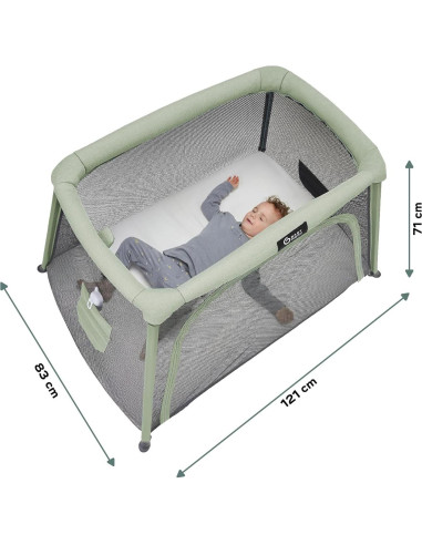 Cuna de viaje 3 en 1 Babymoov Moov & Comfy - Ligera y portátil