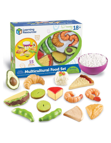 Conjunto de Comida Multicultural Learning Resources - 15 Piezas
