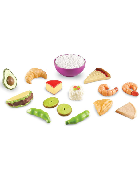Conjunto de Comida Multicultural Learning Resources - 15 Piezas