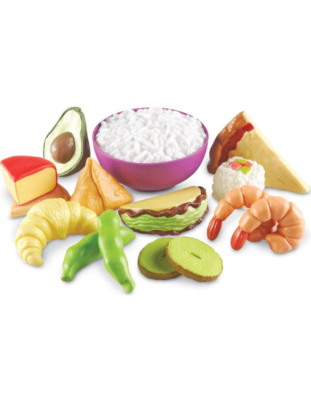 Conjunto de Comida Multicultural Learning Resources - 15 Piezas