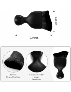 2 Cepillos de Polvo para Interior de Coche Yungeln - Suaves y Eficaces 2