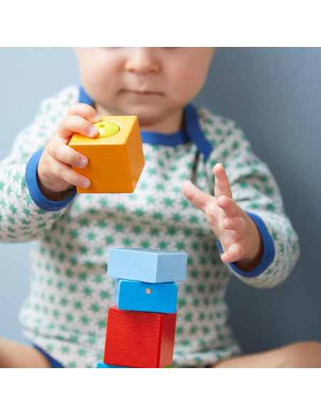 Bloques de Madera HABA con Sonidos para Niños 1-3 Años