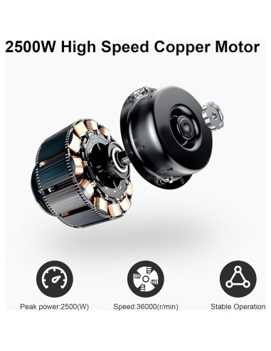 Molinillo Eléctrico de Granos BioloMix 2000g 2500W Oscilante