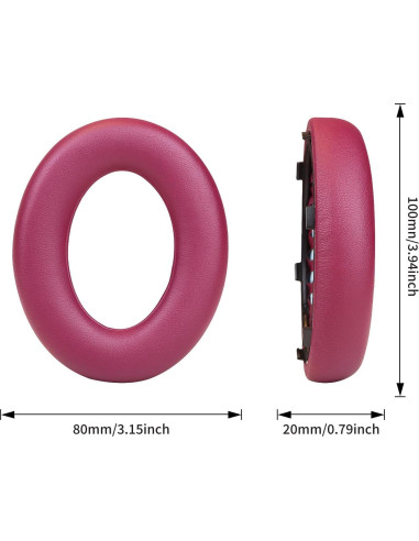 Almohadillas de Reemplazo SINOWO para Auriculares Bose QC Ultra