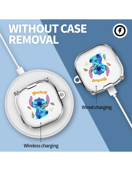 Funda Protectora Dura WOOPIT para Galaxy Buds2 Pro y Live