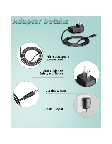 Adaptador de corriente AC 12V 2A 24W para TP-Link Deco Voice X20