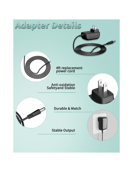 Adaptador de corriente AC 12V 2A 24W para TP-Link Deco Voice X20