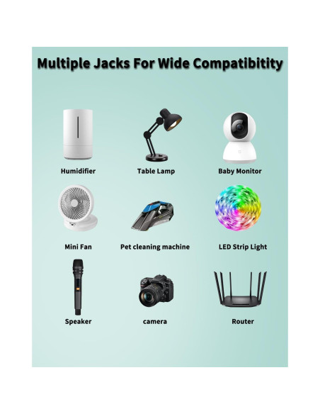 Adaptador de corriente AC 12V 2A 24W para TP-Link Deco Voice X20