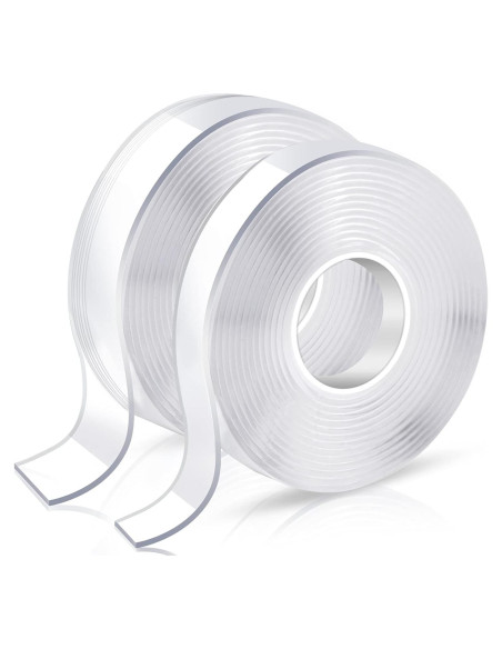 Cinta adhesiva de doble cara KUSUFEFI 6.1m alta resistencia