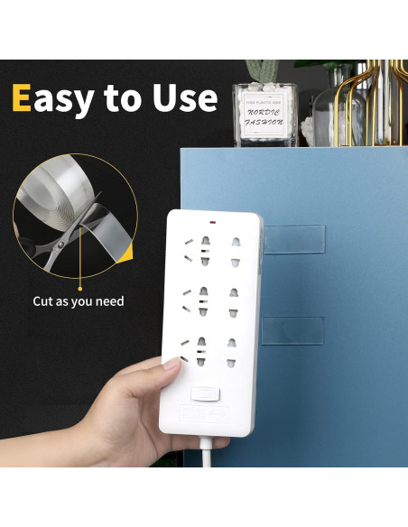 Cinta adhesiva de doble cara KUSUFEFI 6.1m alta resistencia