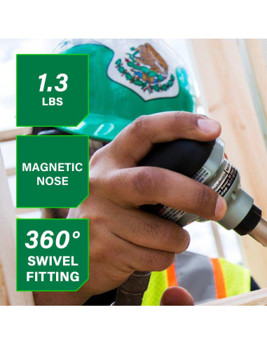 Martillo de Palma Metabo HPT NH90AB 0.59 kg con Nariz Magnética