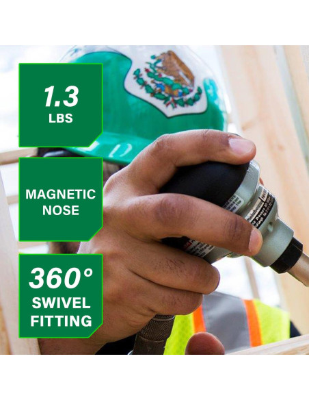 Martillo de Palma Metabo HPT NH90AB 0.59 kg con Nariz Magnética