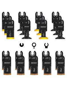 Juego de 22 Hojas de Sierra Oscilante AMZWEI para Bricolaje