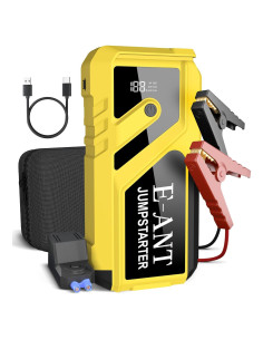 Arrancador de Batería E-Ant 4000A 12V con Luz LED y USB