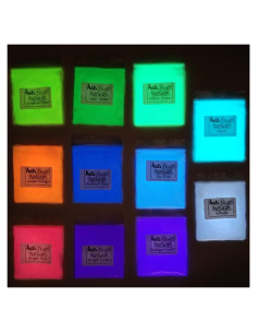 Paquete de Polvo Brillante Avid Color 11 Colores 165g