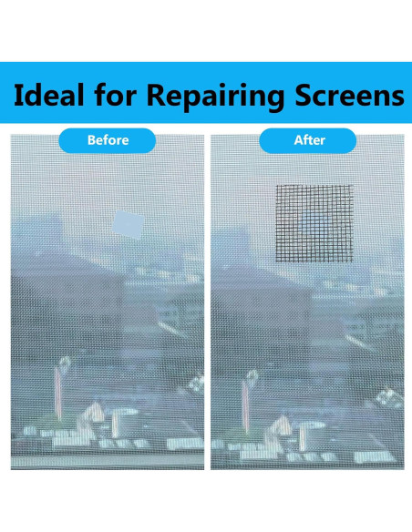 Cinta de Reparación de Pantalla de Ventana Lussgucc 5cm x 9.14m