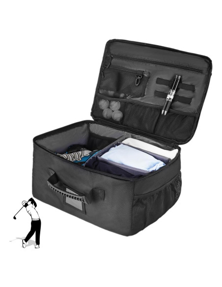 Organizador de Maletero KEMIMOTO para Golf 33L Impermeable Negro