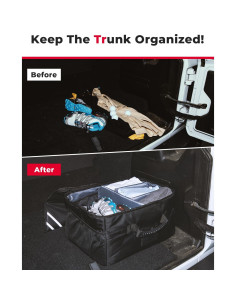 Organizador de Maletero KEMIMOTO para Golf 33L Impermeable Negro 2