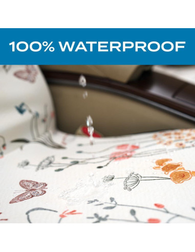 Cubiertas de Asiento de Coche Boho Temdrsuy - 2 Piezas Impermeables