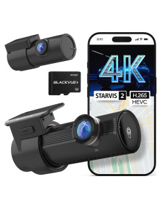 Cámara Dash BlackVue DR970X-2CH Plus II 4K UHD y Full HD