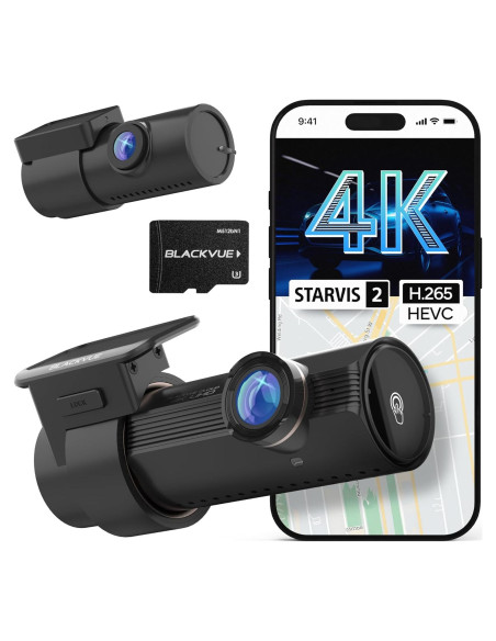 Cámara Dash BlackVue DR970X-2CH Plus II 4K UHD y Full HD