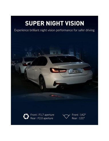 Cámara Dash BlackVue DR970X-2CH Plus II 4K UHD y Full HD