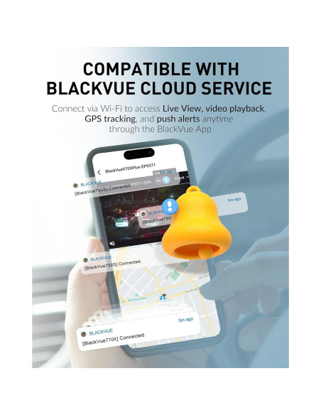 Cámara Dash BlackVue DR970X-2CH Plus II 4K UHD y Full HD