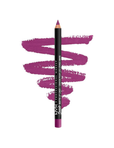 Lápiz Labial Mate Suede NYX - Aria (Violeta) 3.7g
